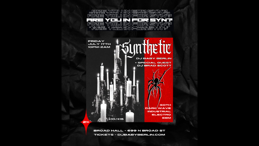 SYNTHETIC - Goth Electro Industrial Dark Wave EBM Party