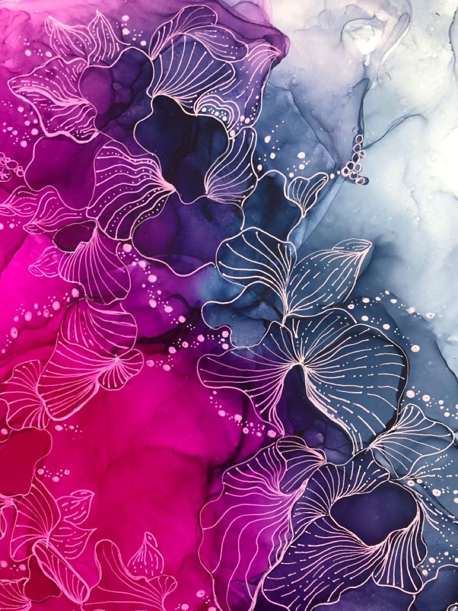 Alcohol Ink Abstracts