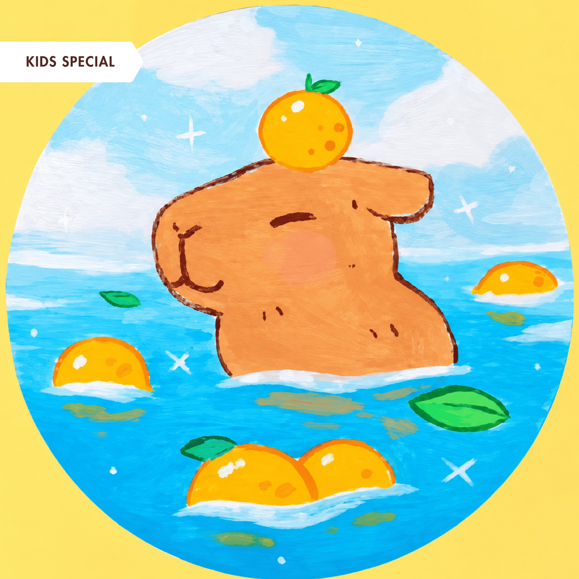 Kids Special: Paint a Capybara Splash