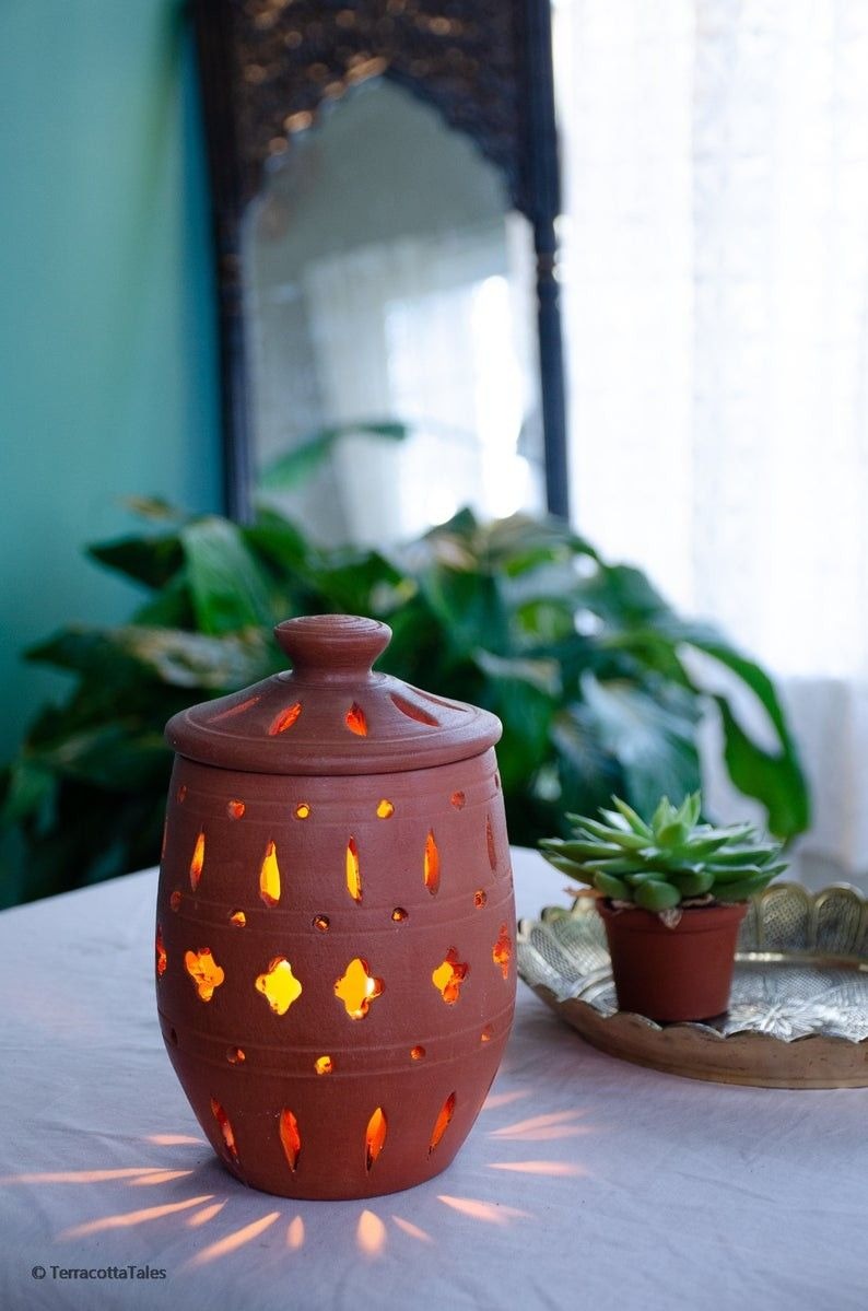 Sculpt a Terracotta Lantern