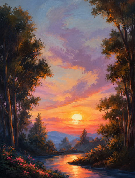 Paint a Sunset Valley