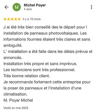 avis google AERIS, avis clients AERIS,