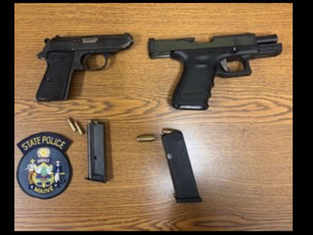 Two Stolen Handguns Recovered During Portland Traffic Stop; South Portland Man Arrested