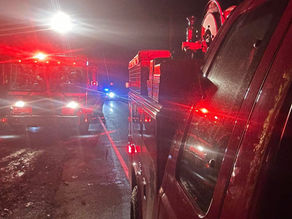 Small Brush Fire Off Route 150 in Kensington Prompts Overnight Response