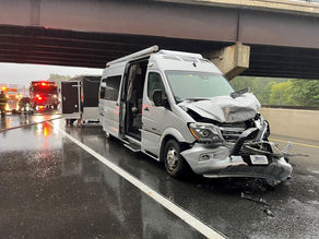 Multi-Vehicle Crash at Hampton Tolls Prompts Two-Hour Closure; Police Seek White Car Driver