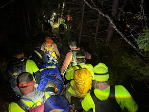 Injured 17-Year-Old Rescued Overnight on Old Bridle Path in Franconia