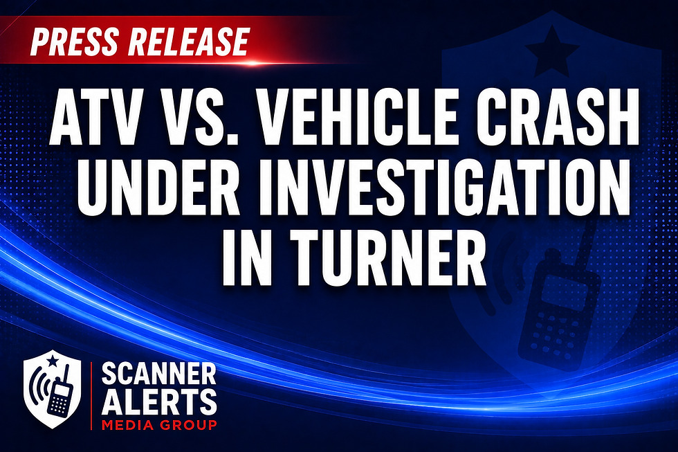 Juvenile Seriously Injured in ATV vs. Vehicle Crash in Turner