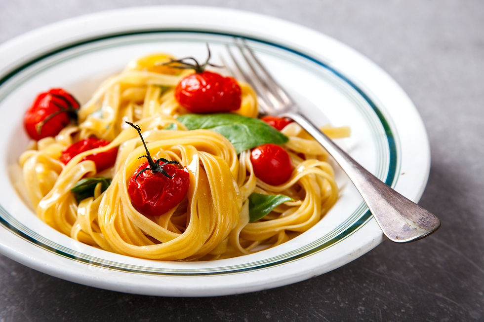 Fettuccine with Cherry Tomato Sauce