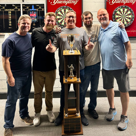 Picture of Spring 2026 City Champions. There It Is. L-R: Ben Hume, Ray De Barra, Joe Dooling, Ryan Avellino, Tucker Schenck.