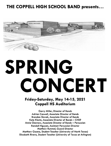 coppellband | concert-progams