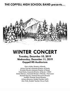 coppellband | concert-progams