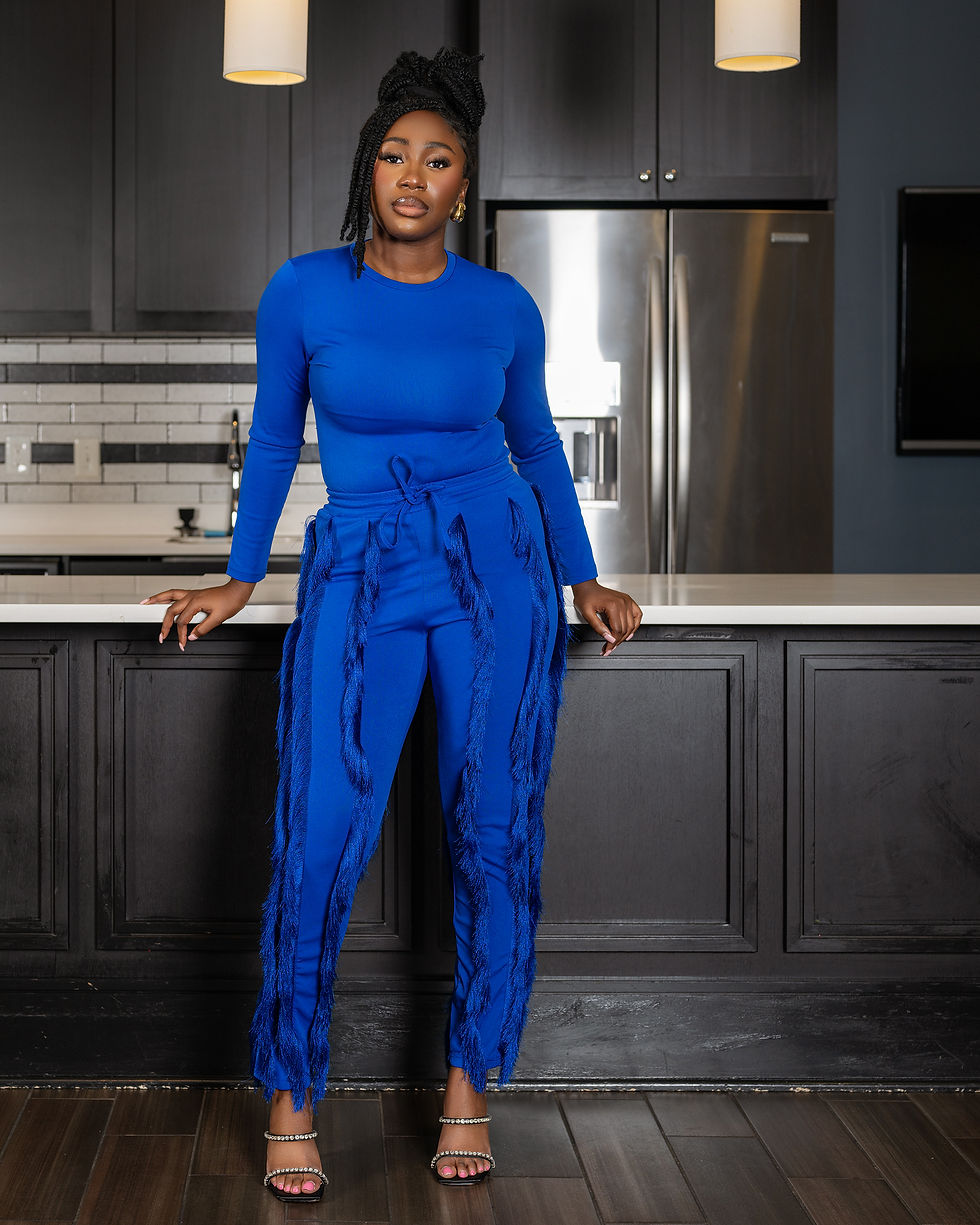 Thumbnail: THE "MAYA" SET IN BLUE