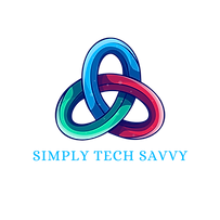 Blue and Red Infinity Technology Logo.png