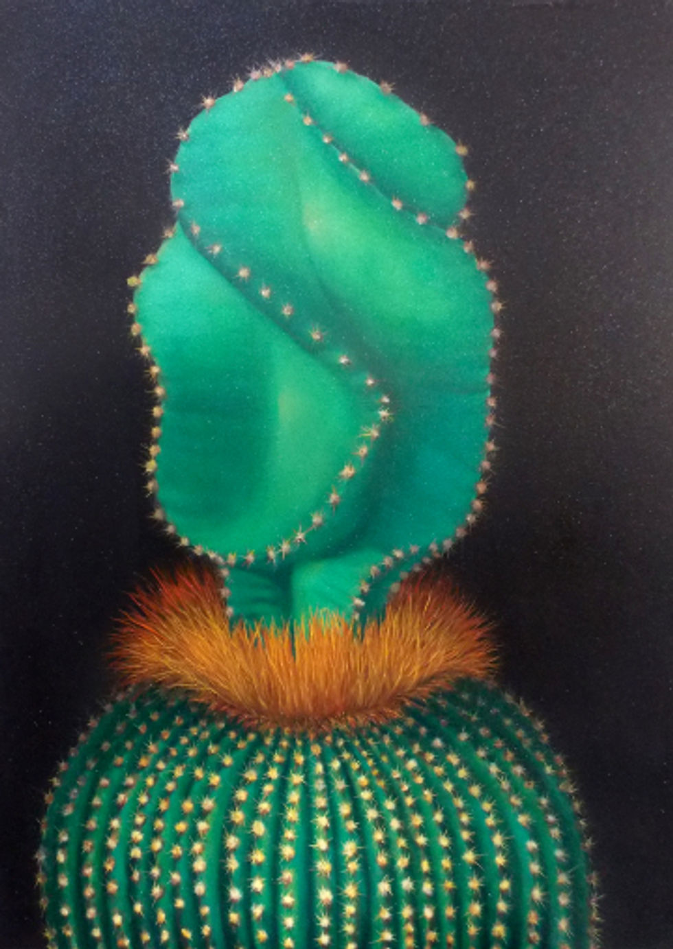 Harmony, oil on canvas, sparkling finish, 80x60 cm, 2018