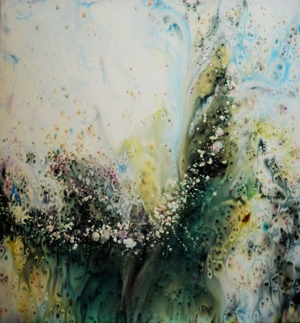 Acrylic ink on canvas 120X140 εκ Ακρυλικό μελἀνη σε μουσαμά 2016 (6)