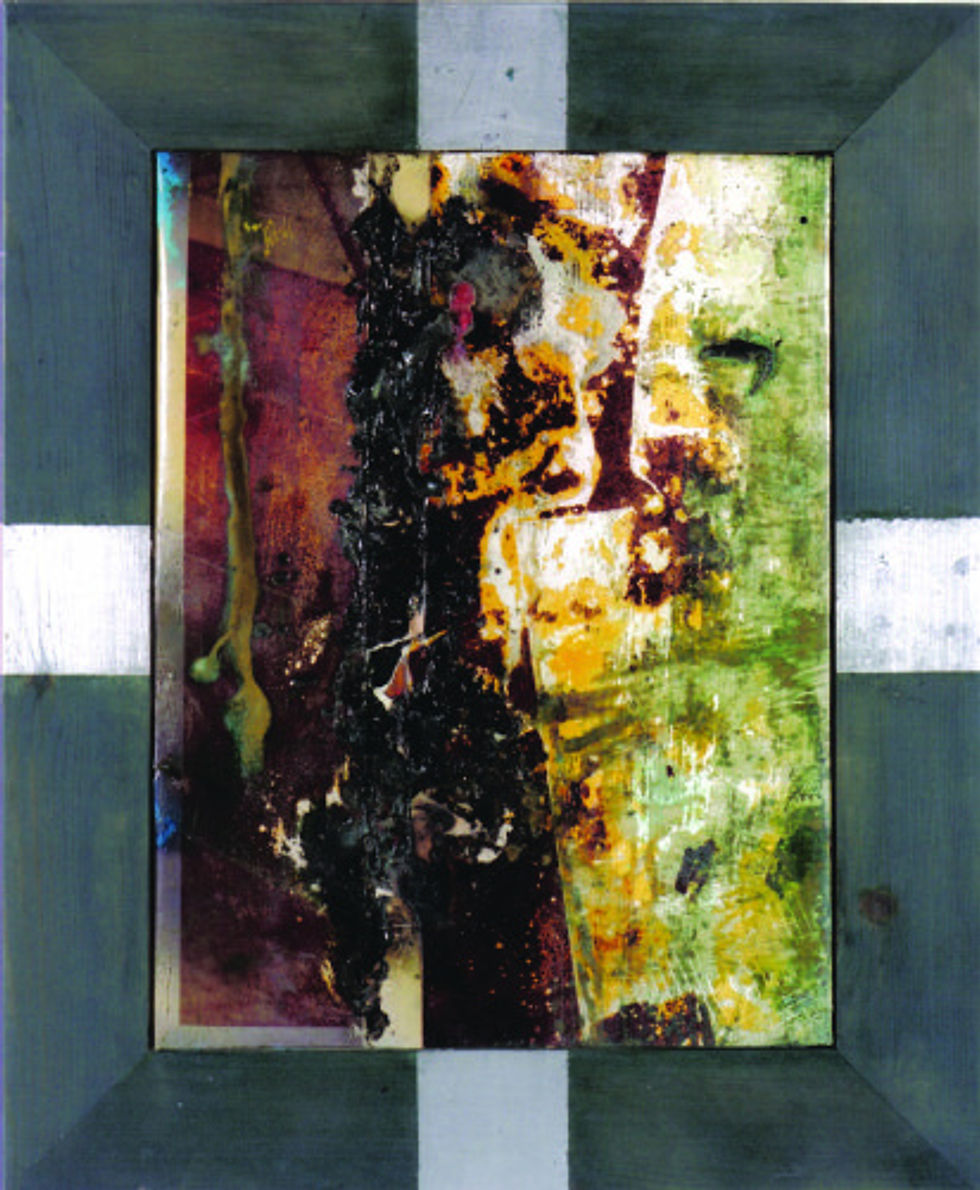 Σταυρός. Μεικτή σε φωτογραφικό χαρτί. Cross. Mixed on photopaper
