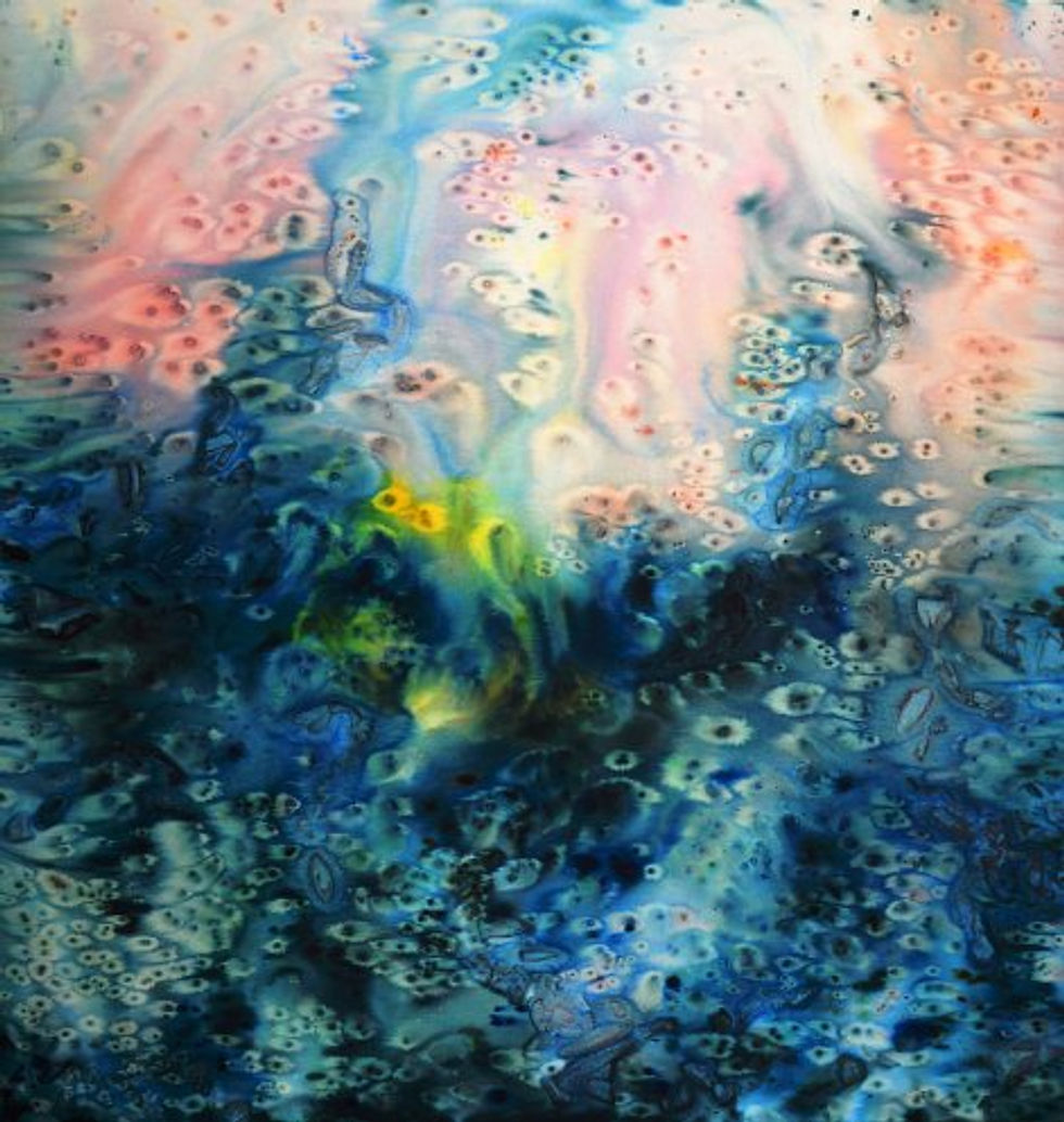 Acrylic ink on canvas 120X140 εκ Ακρυλικό μελἀνη σε μουσαμά 2016 (2)