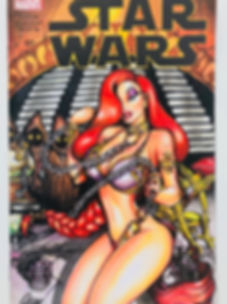 Jessica Rabbit as Princess Leia