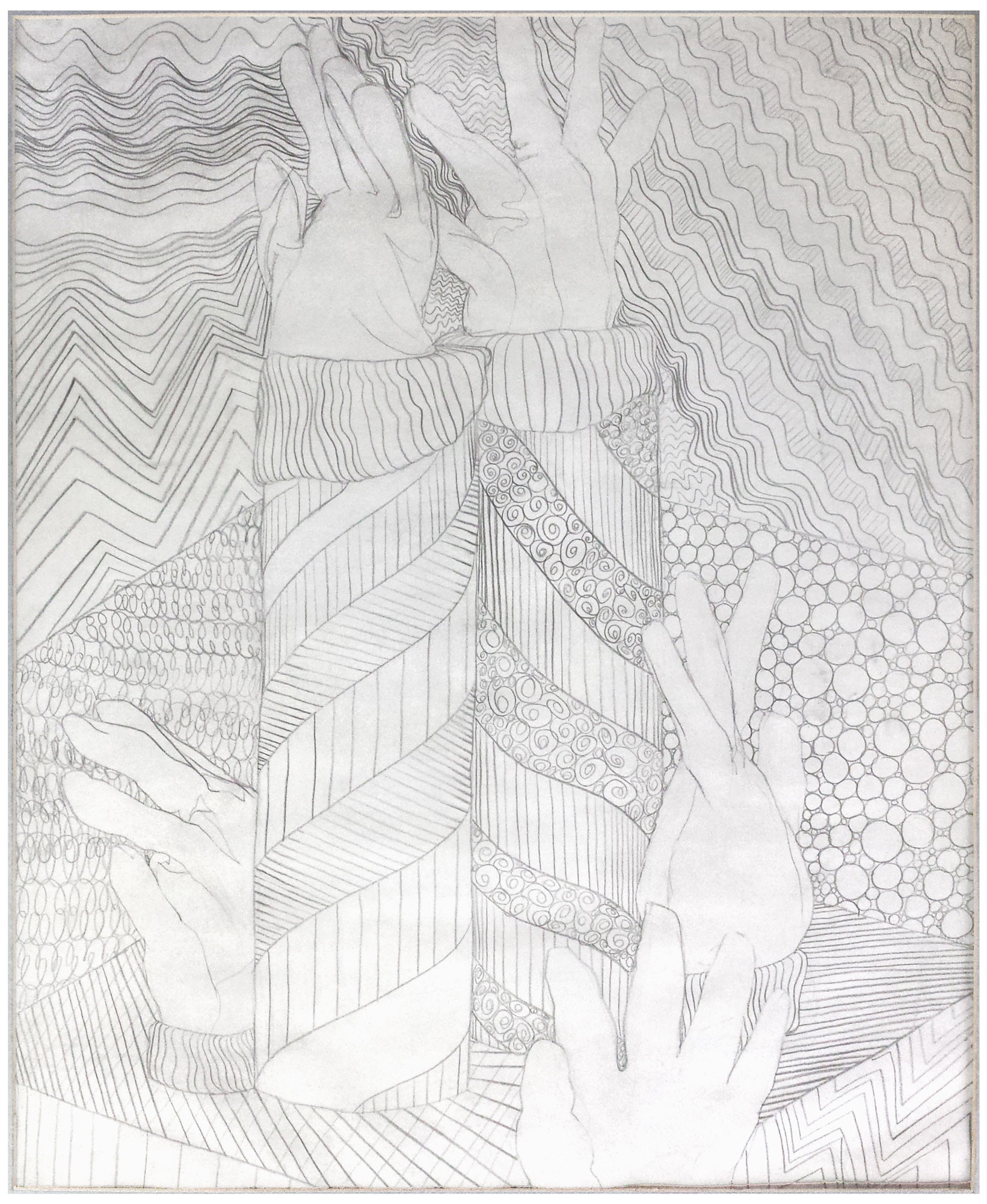I Glove You - Pencil On Paper (don’t click add to cart - see detail)