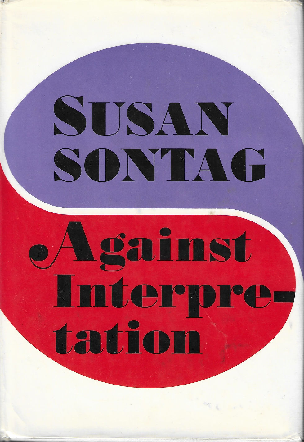 Against Interpretation