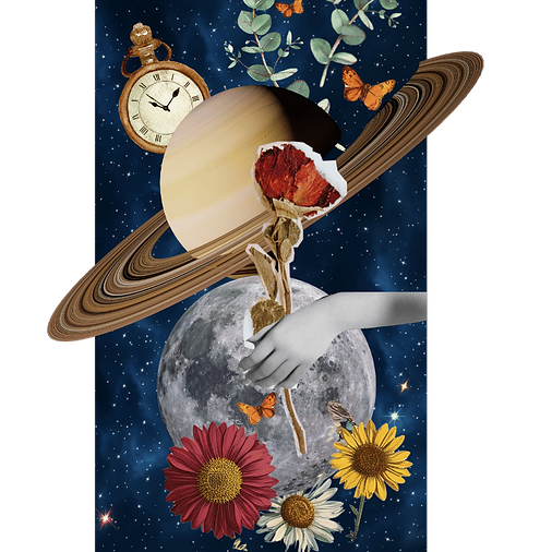 collage universo saturna