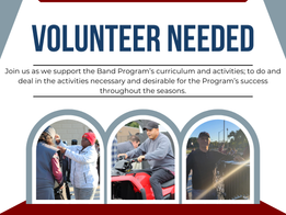 Calling For Volunteers!!