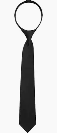 BOYS BLACK TIE