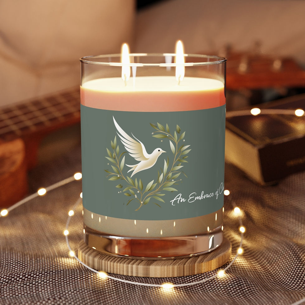 Thumbnail: Eco-Soy Candle -'An Embrace of Clarity', 11oz