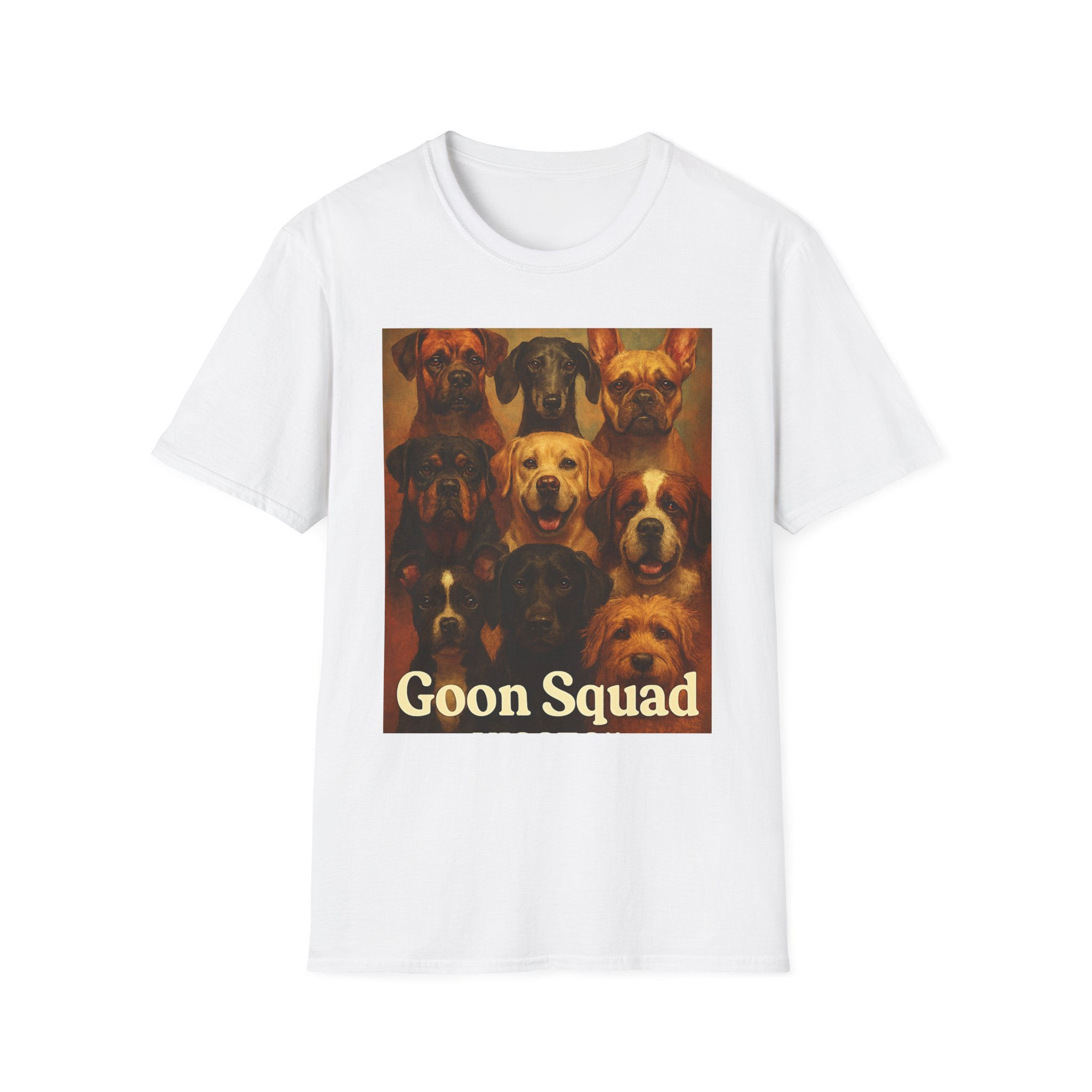 Goon Squad Dog Portrait T‑Shirt
