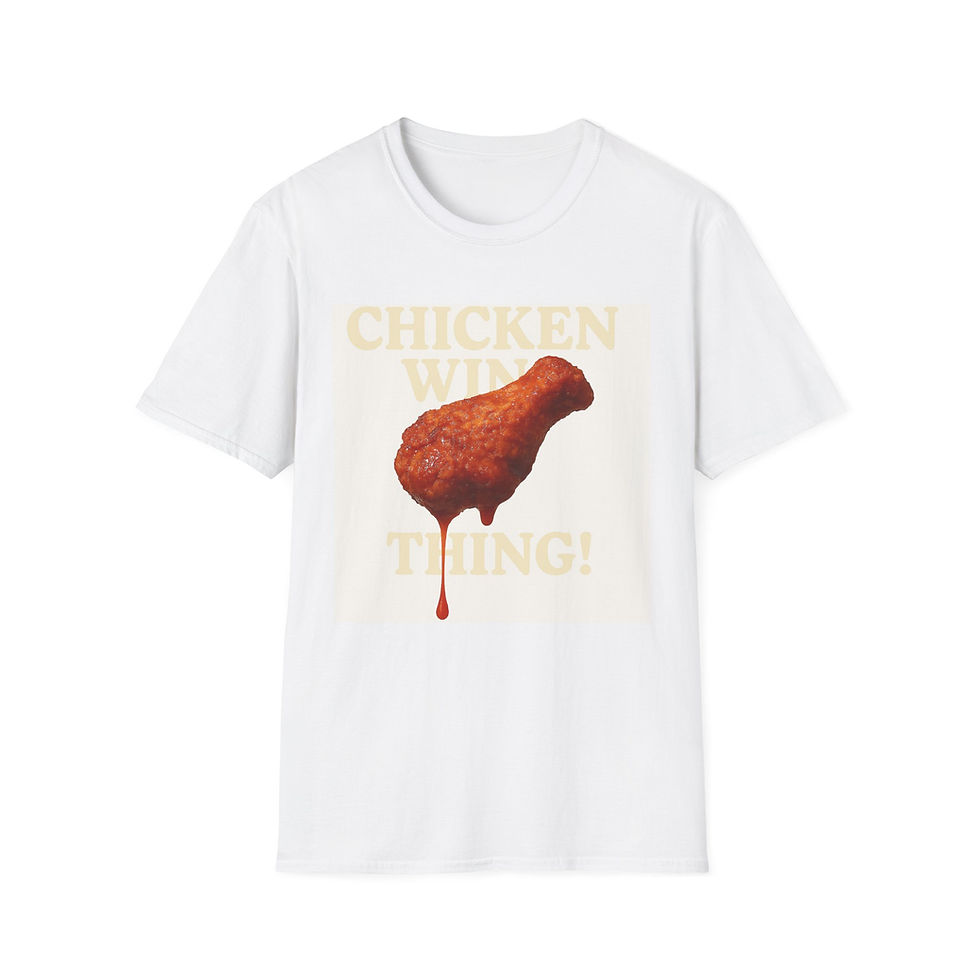 Thumbnail: Chicken Wing Thing T-Shirt — Funny Buffalo Wing Graphic Tee