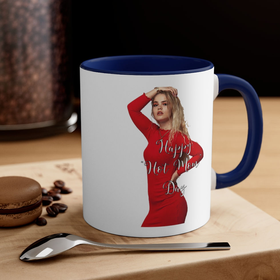 Thumbnail: Happy "Hot Mom" Day Mug, 11oz