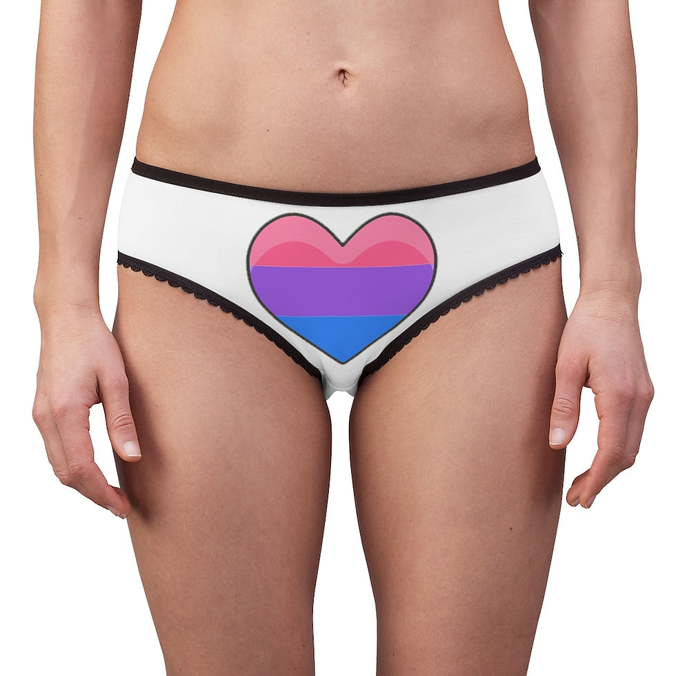 Thumbnail: Bi Heart Women's Briefs