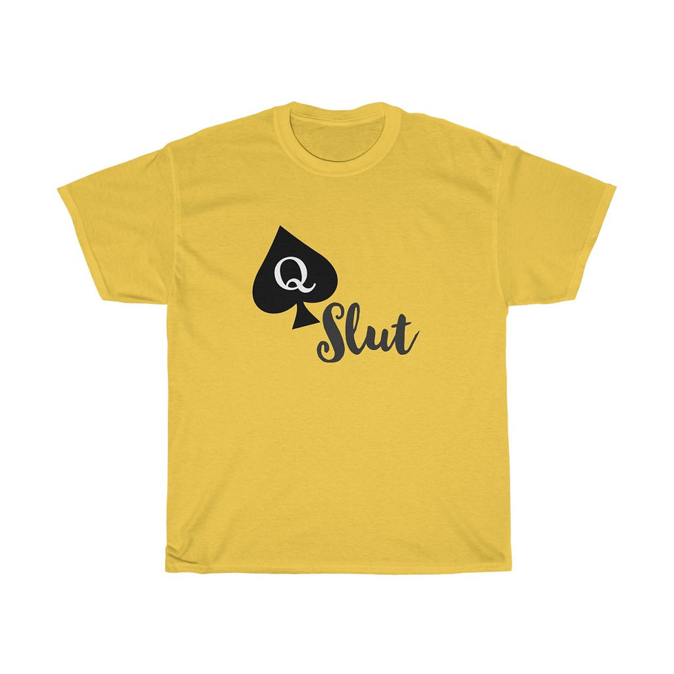 Thumbnail: Queen of Spades Slut Cotton Tee