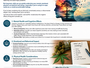 The Negative Effects of Long-Term Weed Use