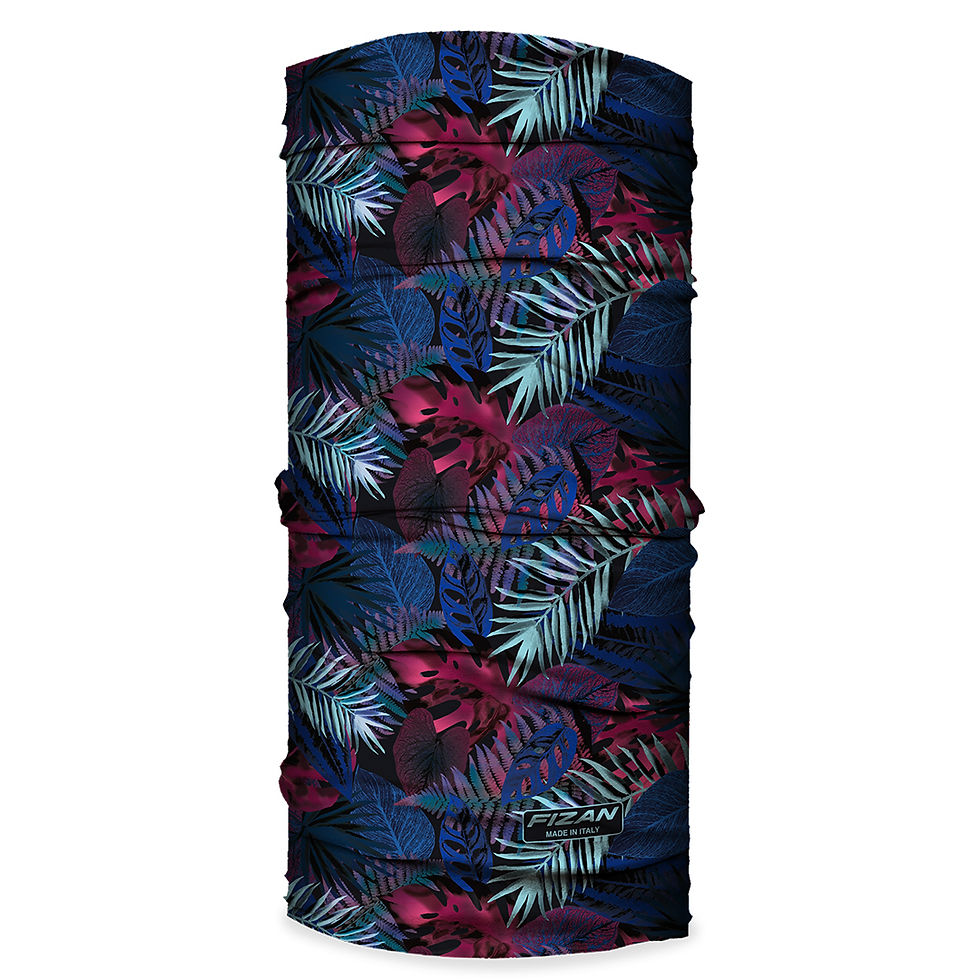 TROPICAL petrol/bordeaux