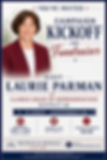 6/17/26, 6-8pm, It's Here, Laurie Parman Campaign Kickoff and Fundraiser!