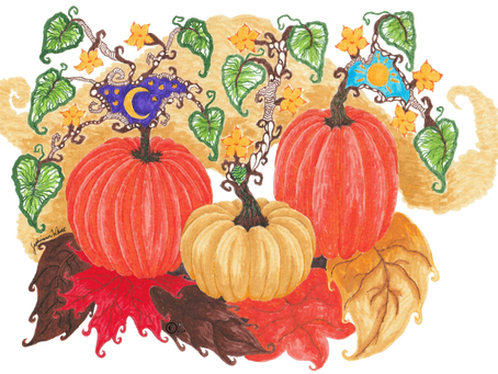 Cozy Harvest Collection! Hand-Drawn Fall Prints!