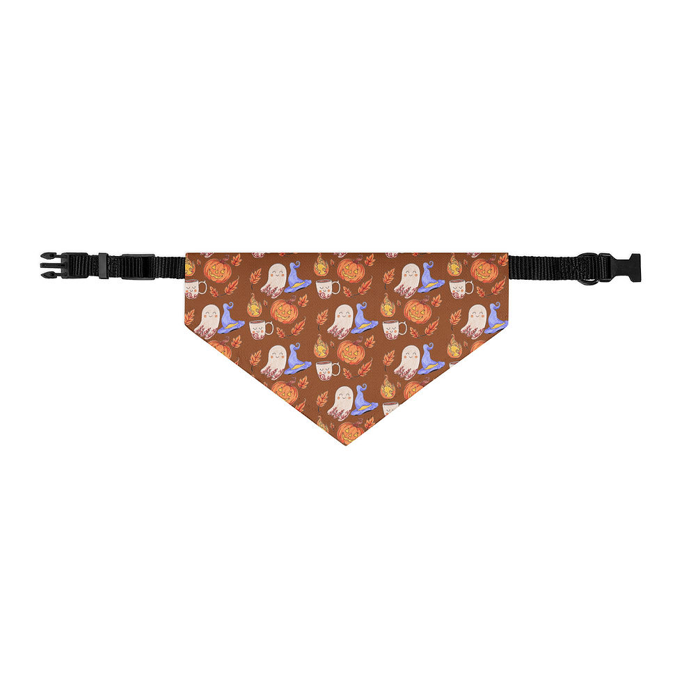 Thumbnail: Pet Bandana - Spooky Harvest