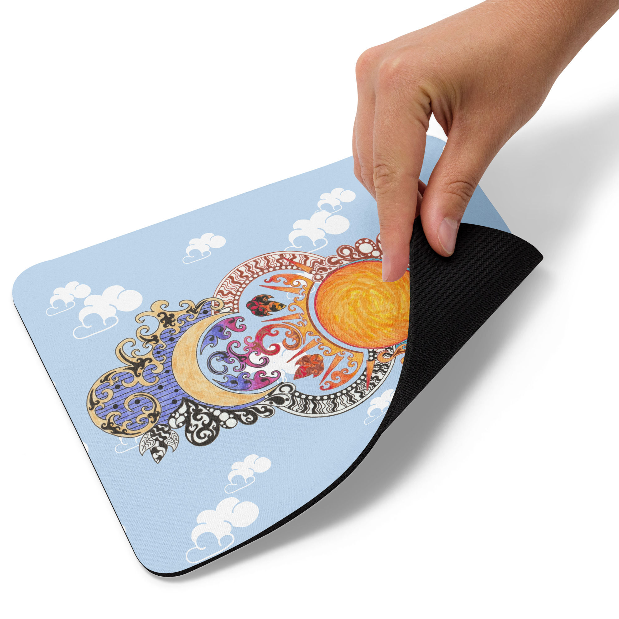Mouse Pad - Sun & Moon DAY