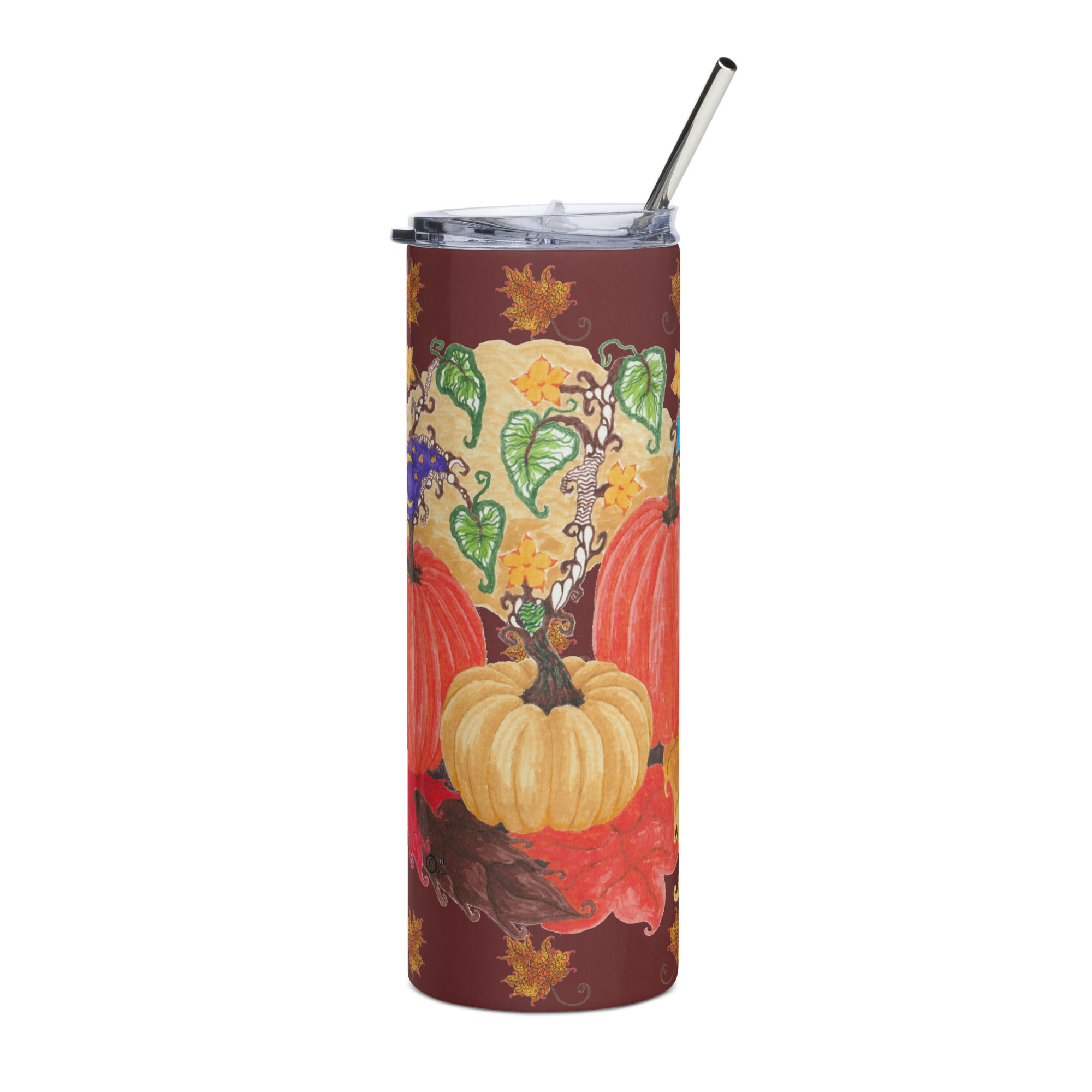 Stainless Steel Tumbler - Pumpkins
