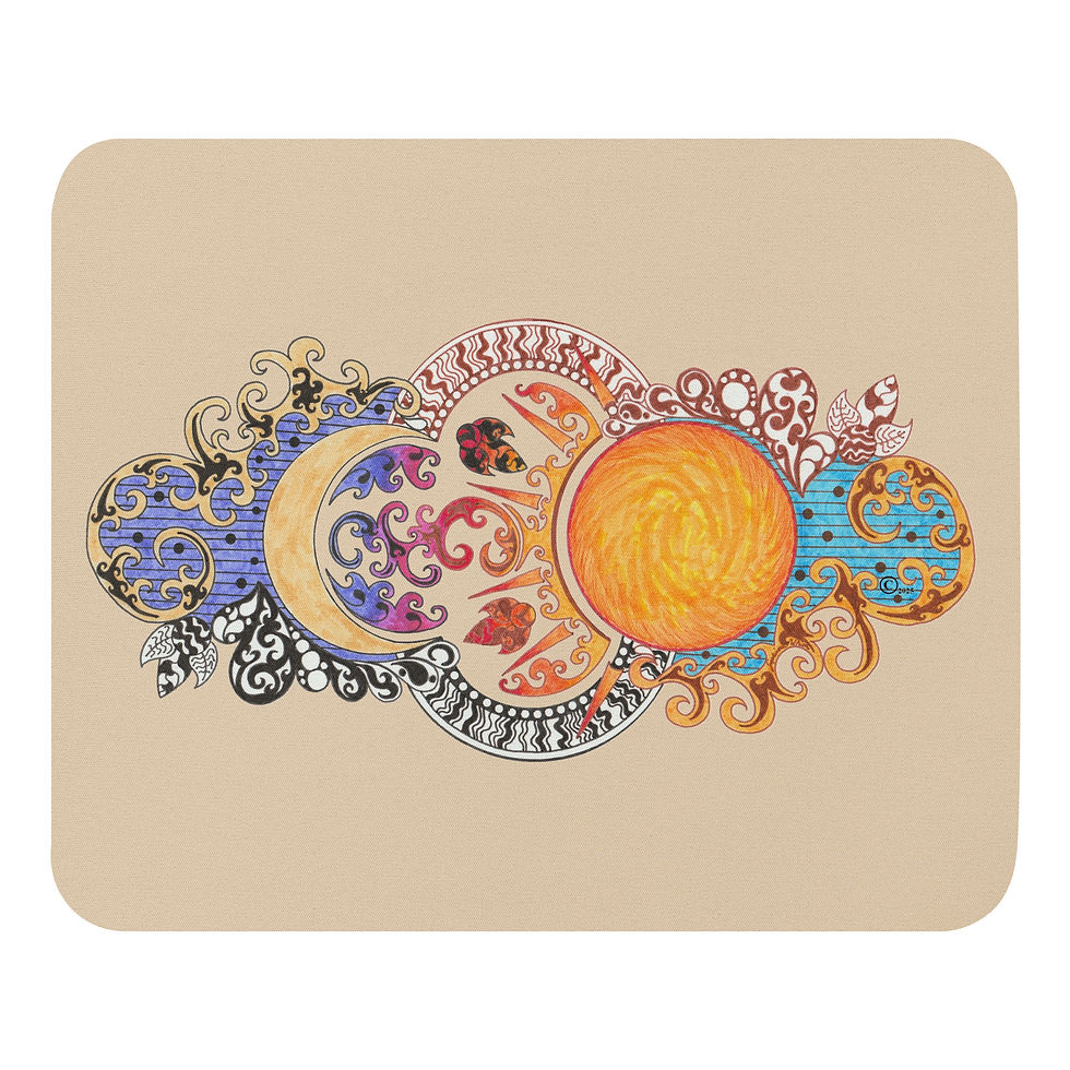 Thumbnail: Mouse Pad - Sun & Moon SAND