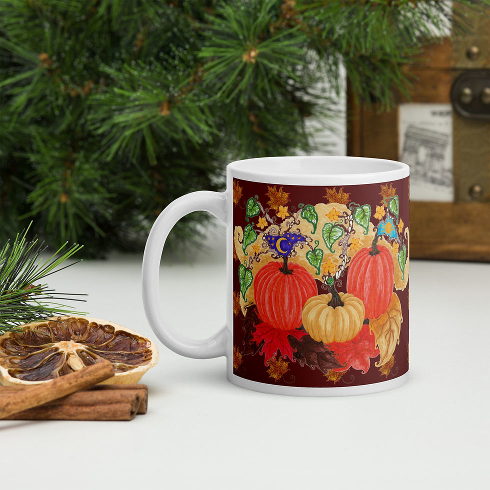 Thumbnail: Mug - Pumpkins
