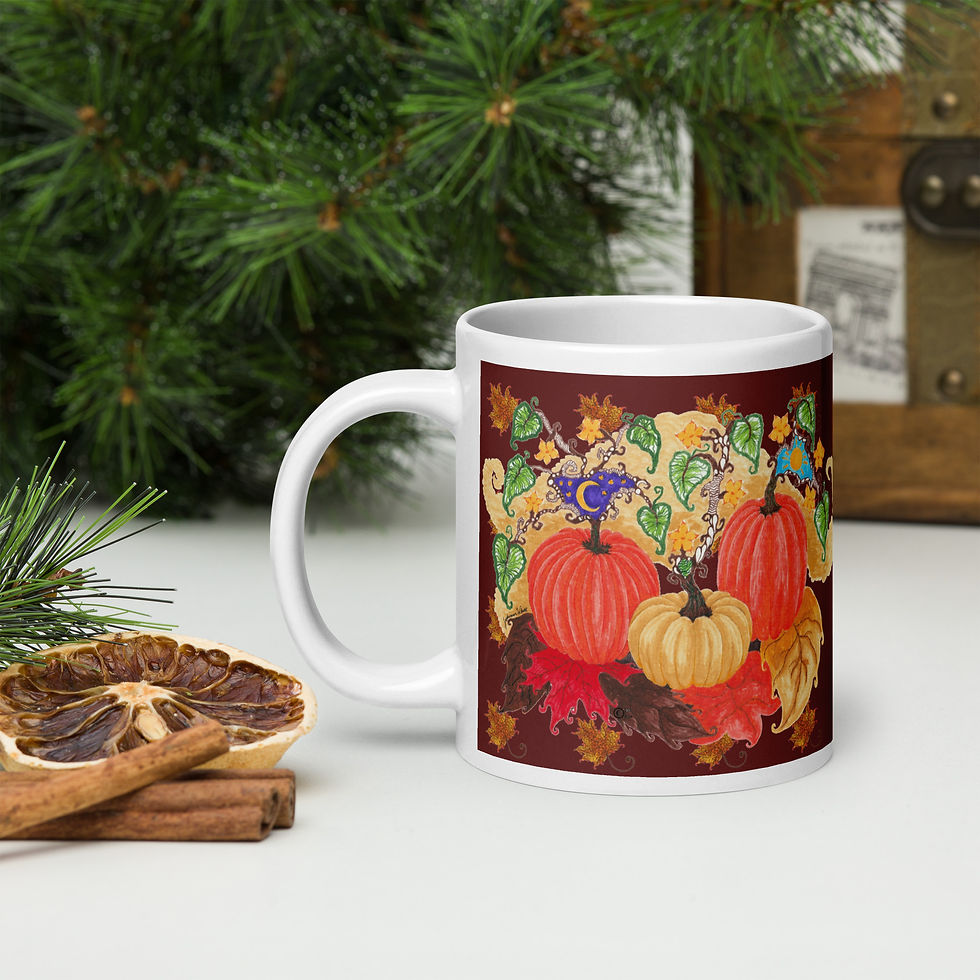 Thumbnail: Mug - Pumpkins