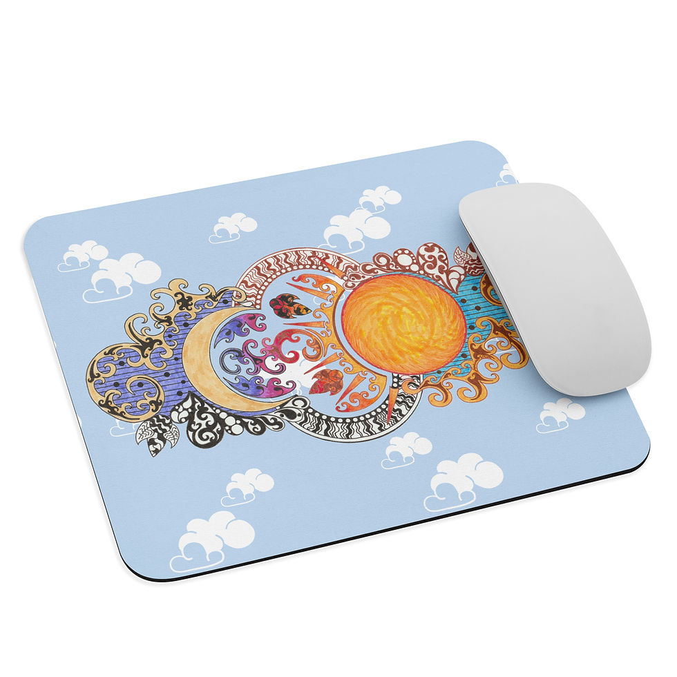 Thumbnail: Mouse Pad - Sun & Moon DAY