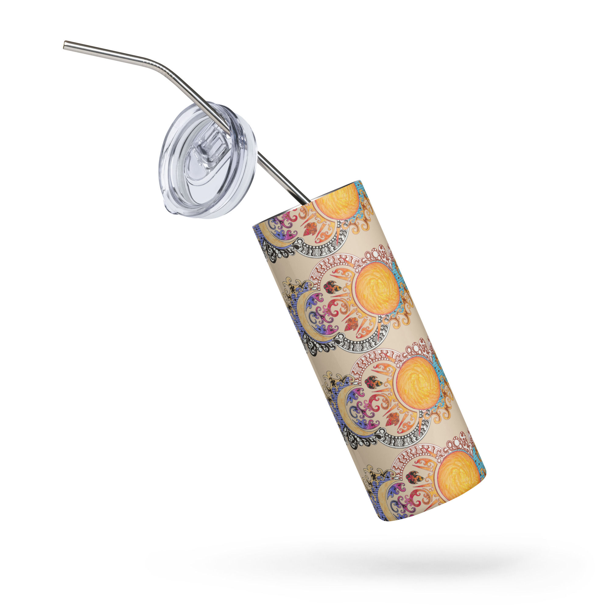 Steel Tumbler - Sun & Moon SAND