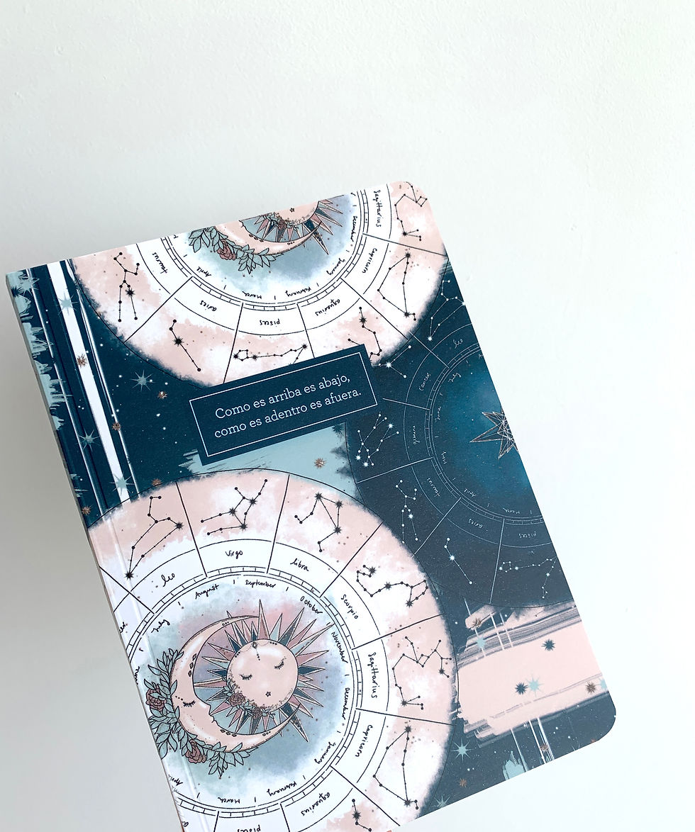 Miniatura: Cuaderno Rayado Astrología A5