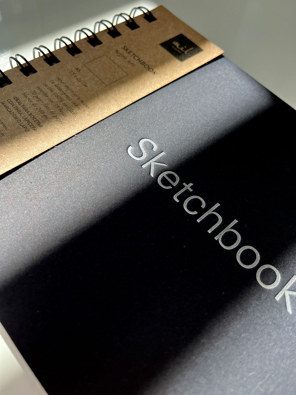 Miniatura: Sketchbook Negro A5