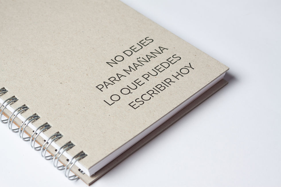Miniatura: Cuaderno Frases A5 - No dejes para mañana