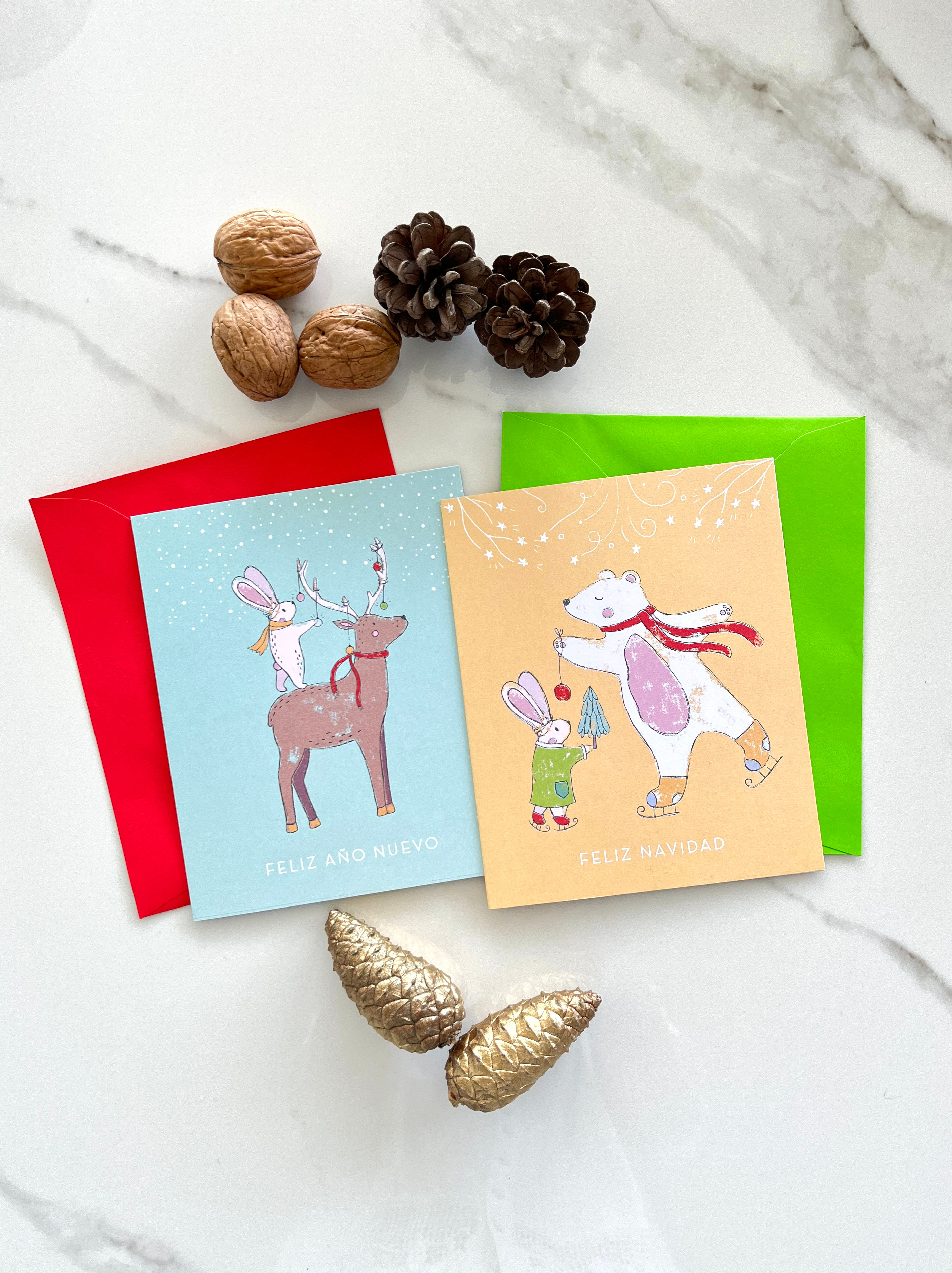 Tarjeta De Saludo Navidad - SALE 2 x 1 !!!!!