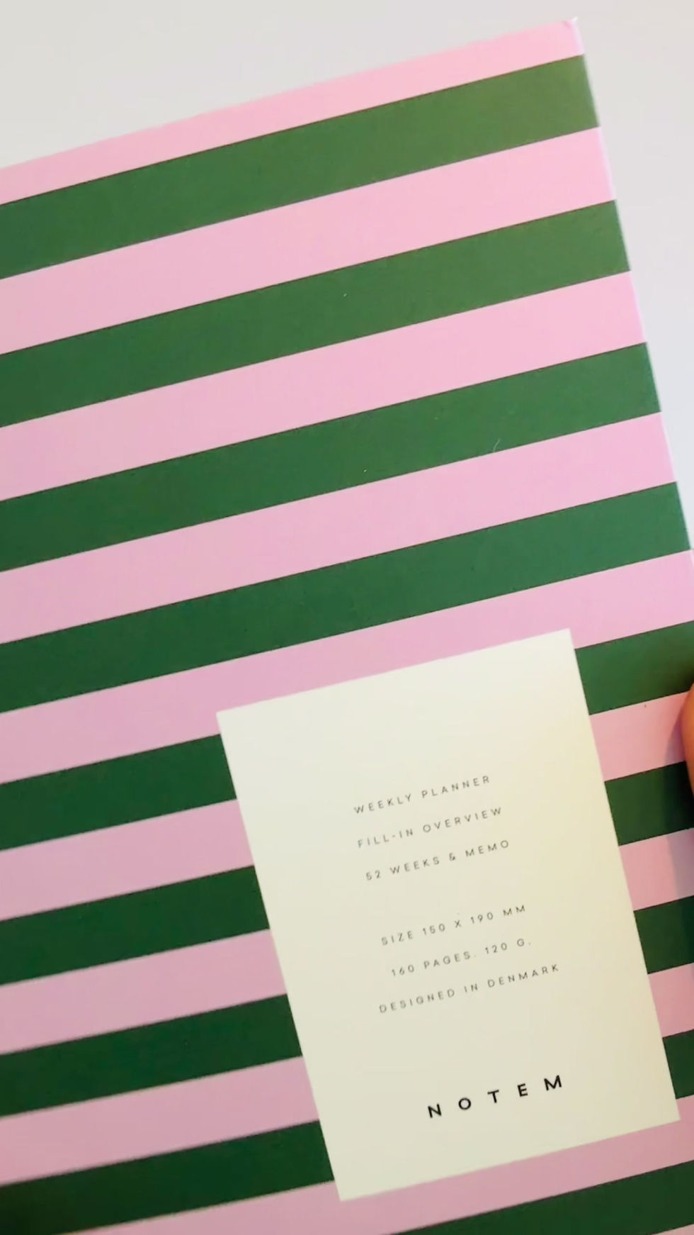 Miniatura: Planner Semanal UMA - Rosa & Verde